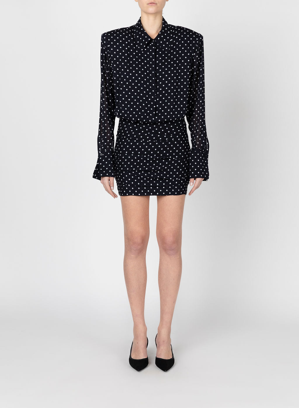 Polka Dot Mini Dress
