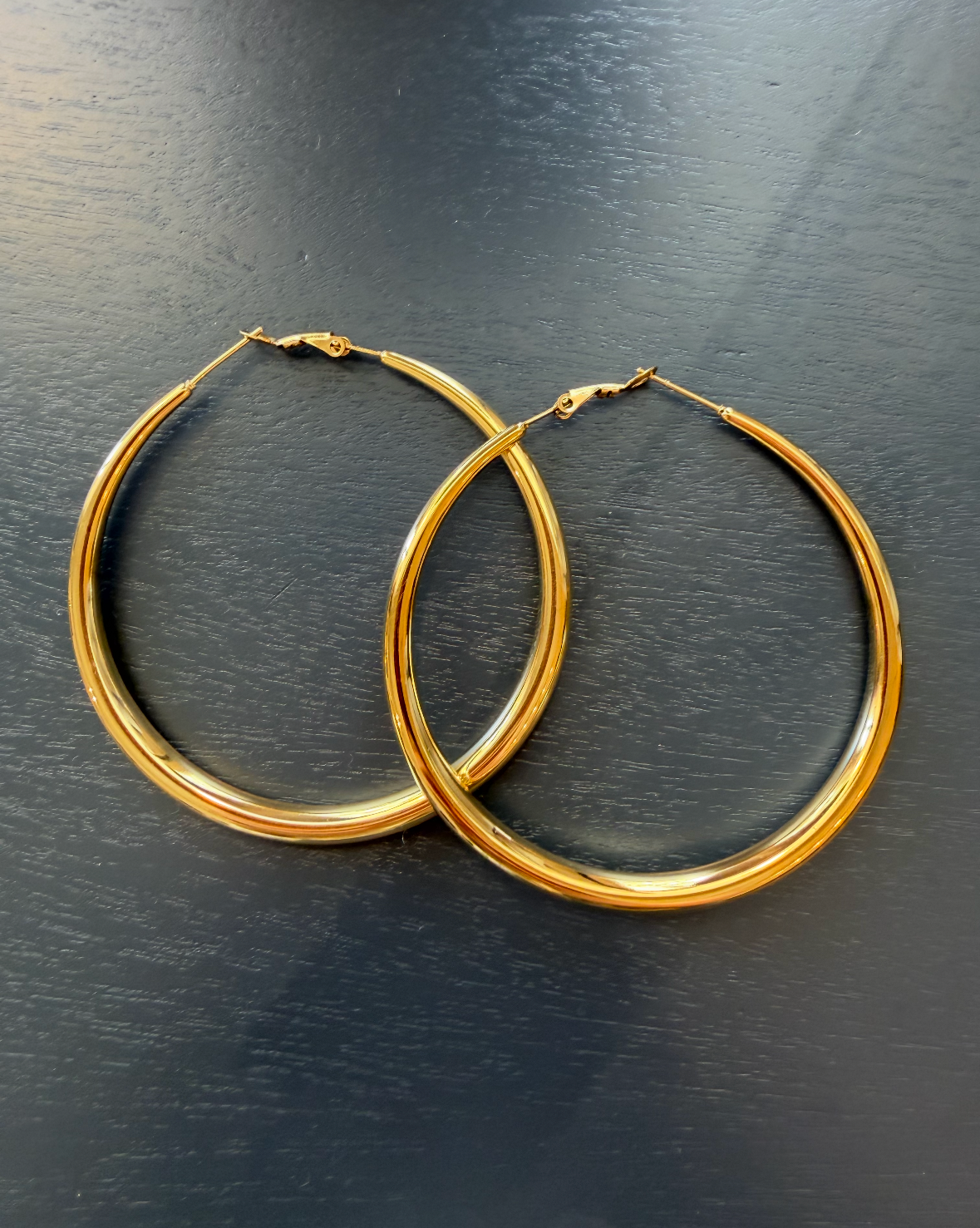 Xtraordinary Flair - Round hoops gold