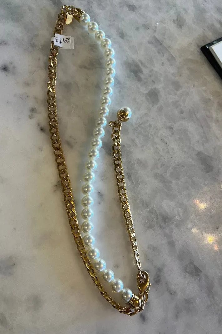 Cristina Sabatini - Gold Pearl Necklace