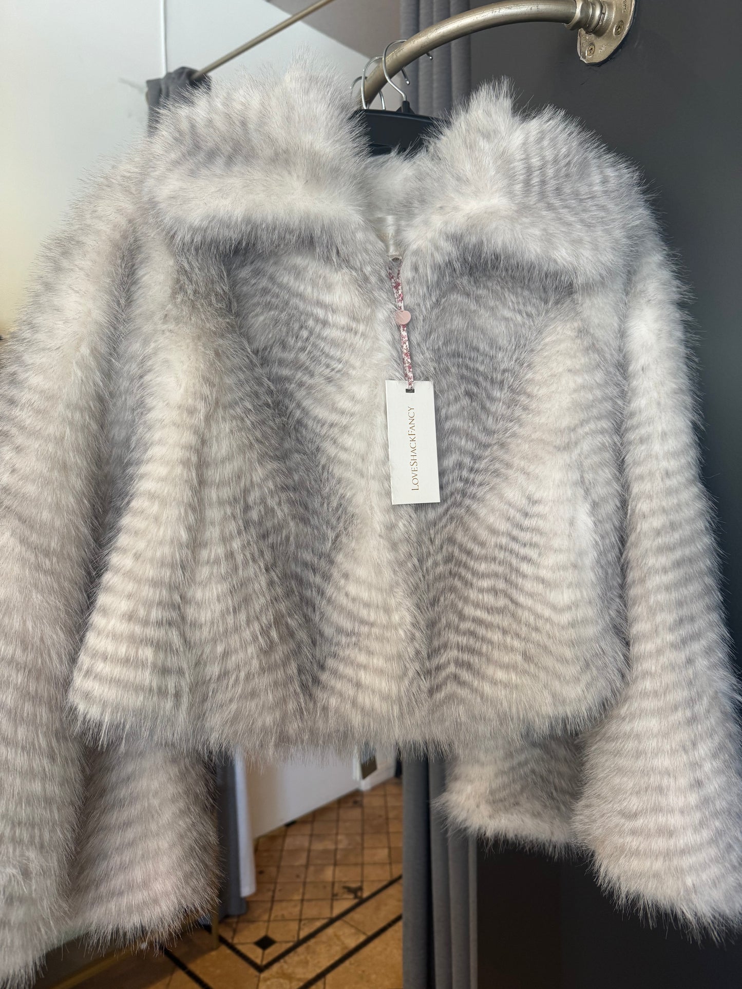 LoveShackFancy - Orlen Jacket in Grey
