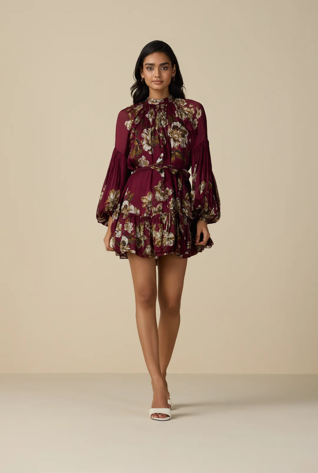 Hemant & Nandita - Kavya Ruffled Mini Dress