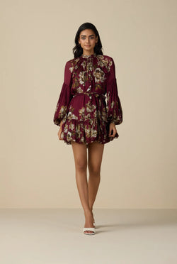 Hemant & Nandita - Kavya Ruffled Mini Dress