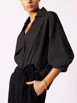 BROCHU WALKER - Kate Shirt in Black