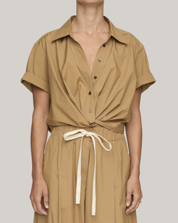 A.L.C. - Lily Top in Toffee