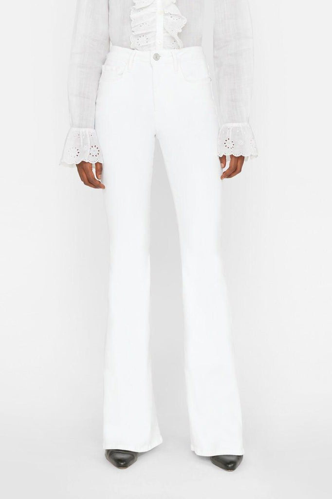 FRAME - Le One Flare in Blanc - Viva O Sol