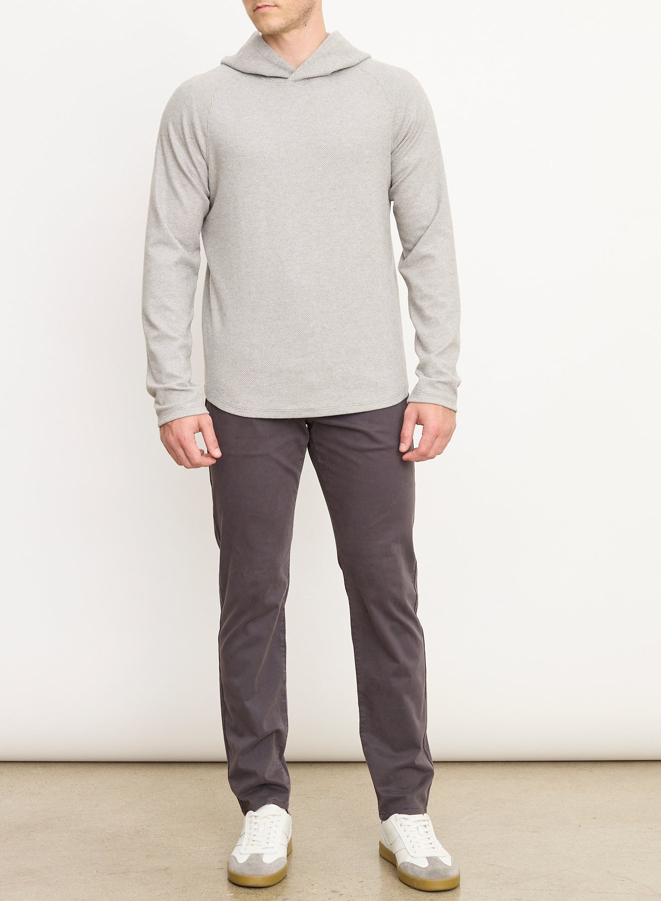 BROKEN TWILL P/O HOODIE