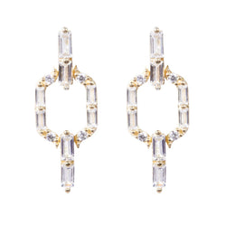 Nickho Rey - Liam Earrings in Gold White