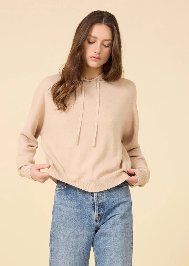 One Grey Day - Warwick Hoodie in Latte