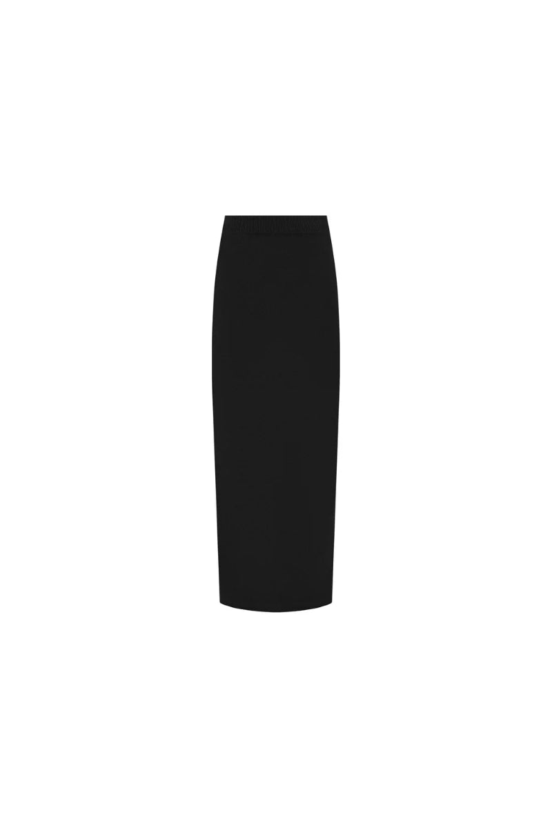 Lune- Olly Long Skirt in Black