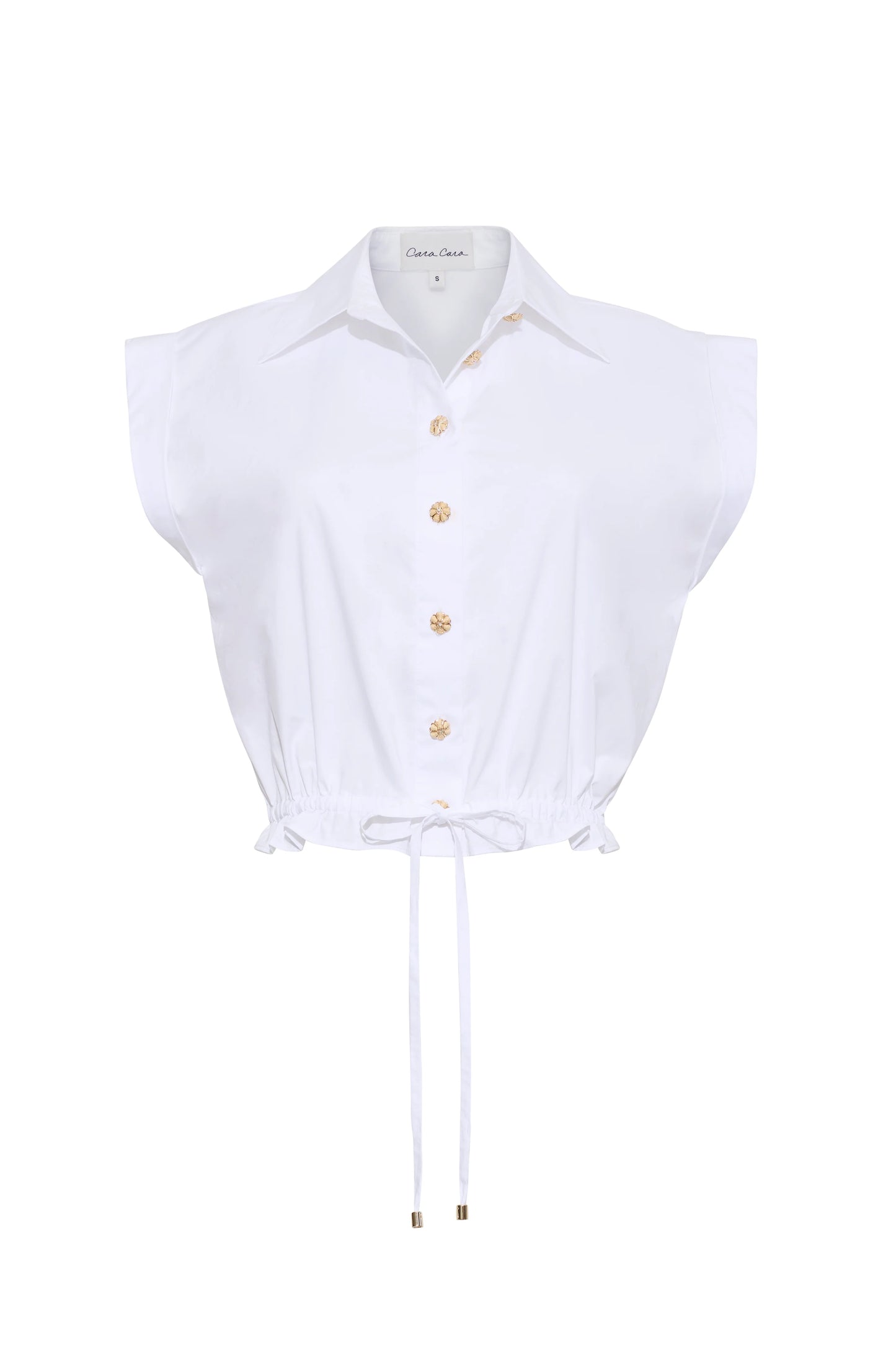 Cara Cara - Octavia Top in White