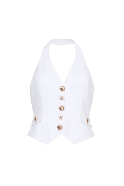 Cara Cara - Prescott Top in White