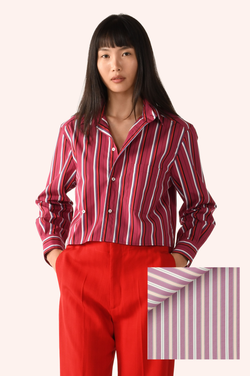 CISSA - The Shorty Shirt in Clovelly Stripe