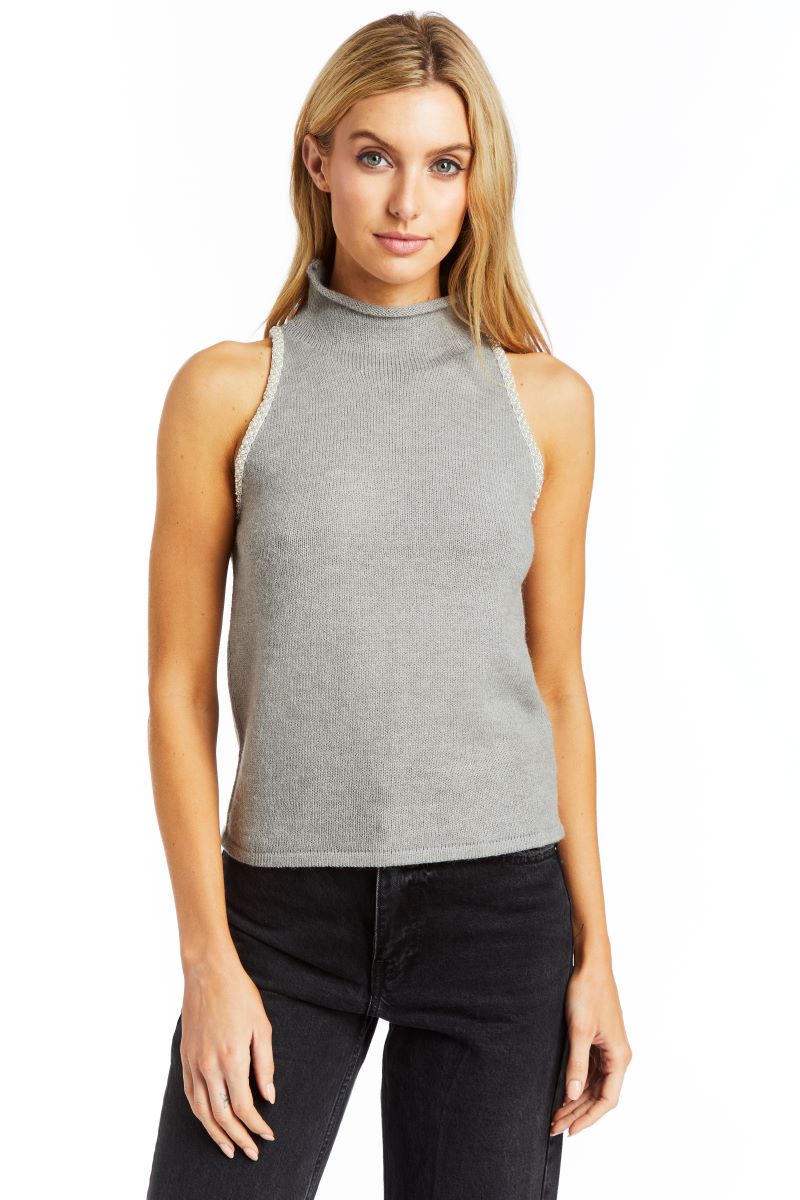 Drew - Nixie Top in Grey