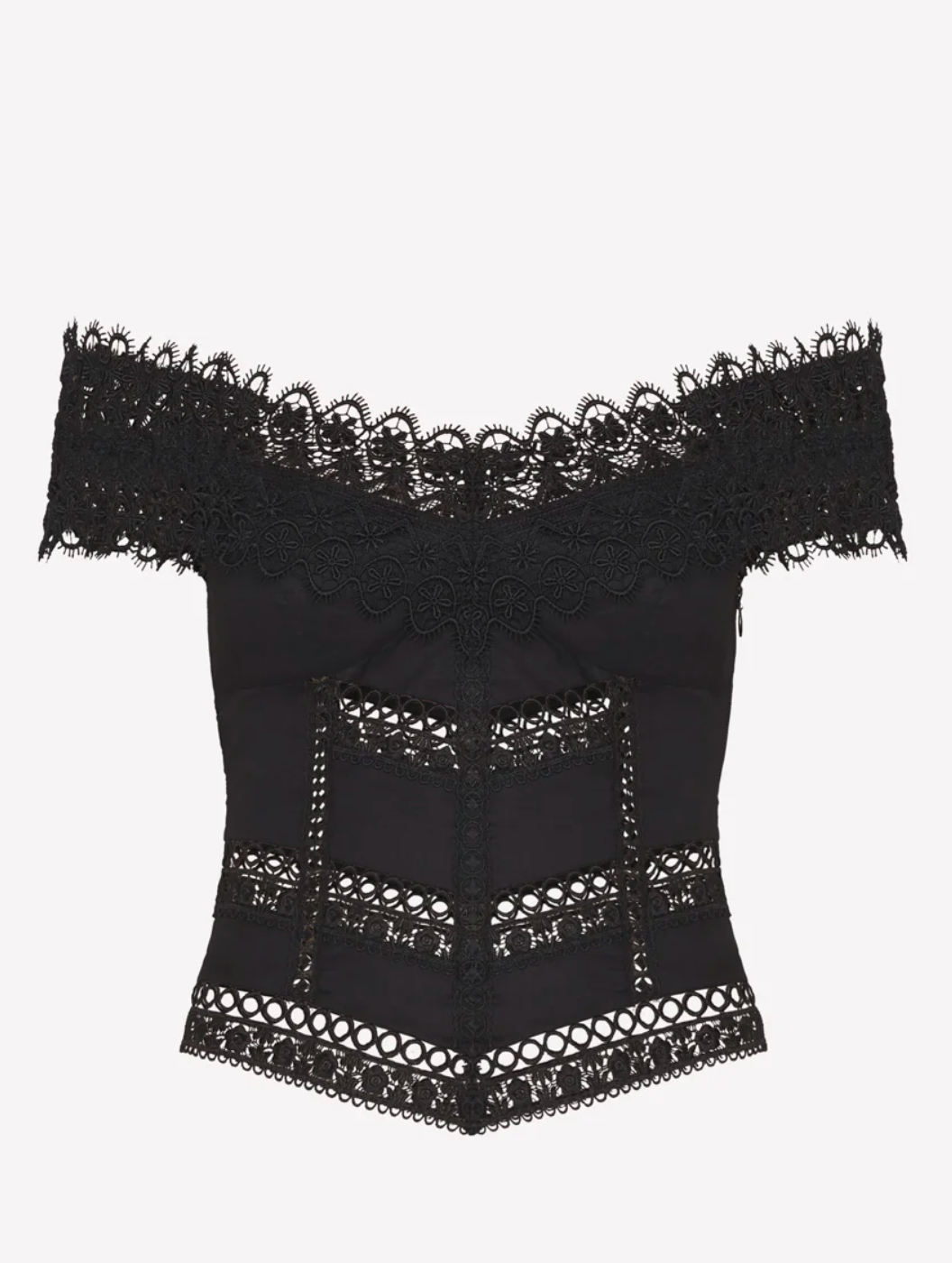 Charo Ruiz Ibiza - Top Elisette in Black