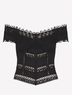 Charo Ruiz Ibiza - Top Elisette in Black