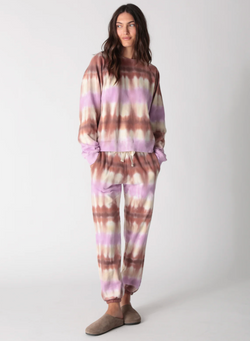 Electric and Rose - Ronan Sweatshirt Fade in Lavender/Sepia