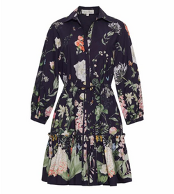 Cara Cara - Robin Dress in Bloomsfield Navy