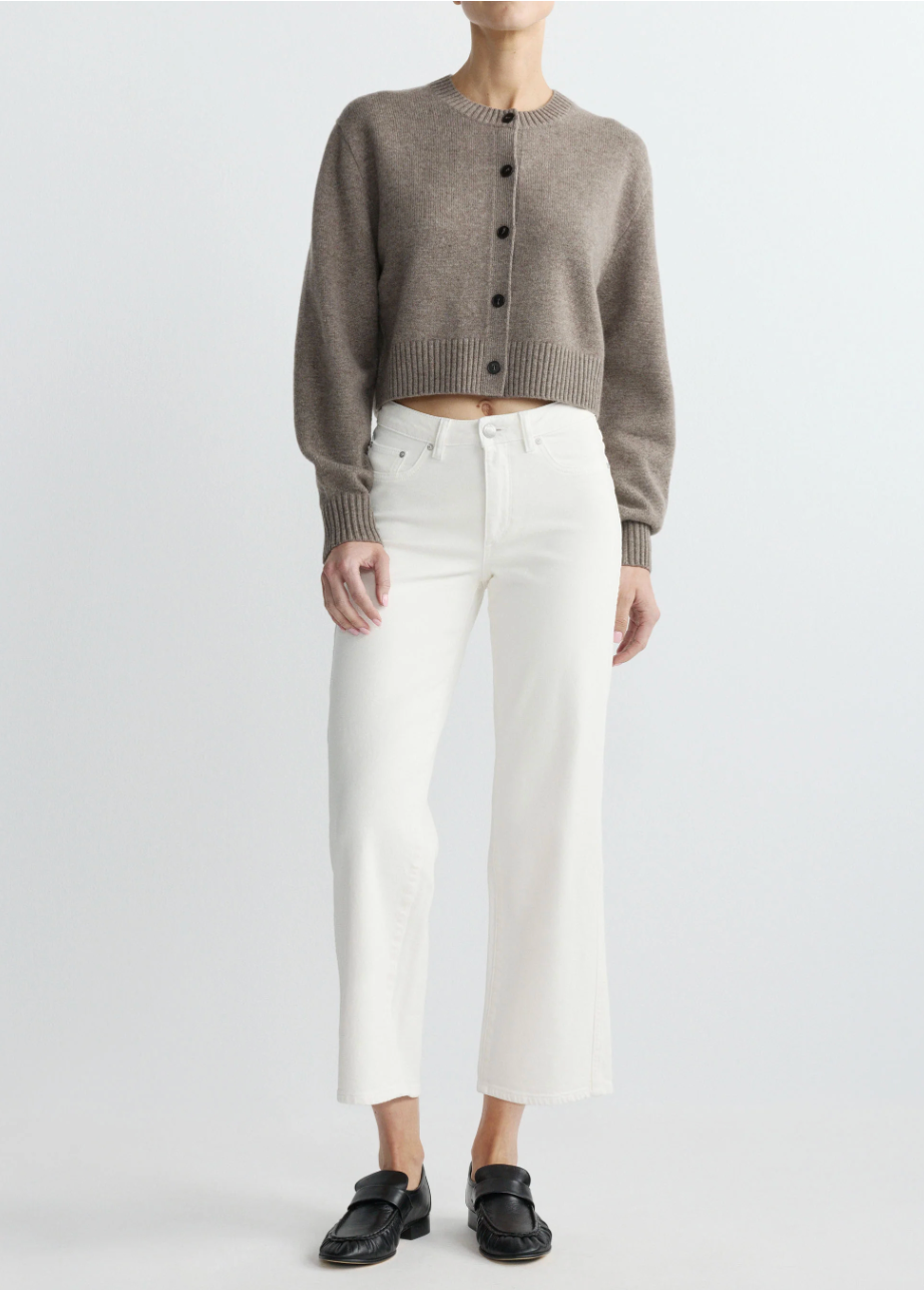 DL1961 - Pippa Refined Wide Leg in White