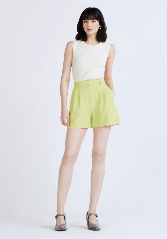 Derek Lam 10 Crosby - Talulah Shorts in Celery