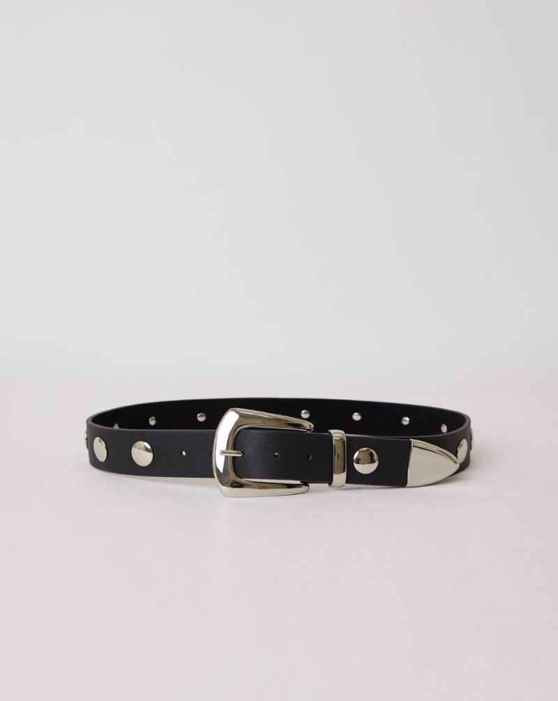 B-Low The Belt - Jordana Mini Moto in Black Silver