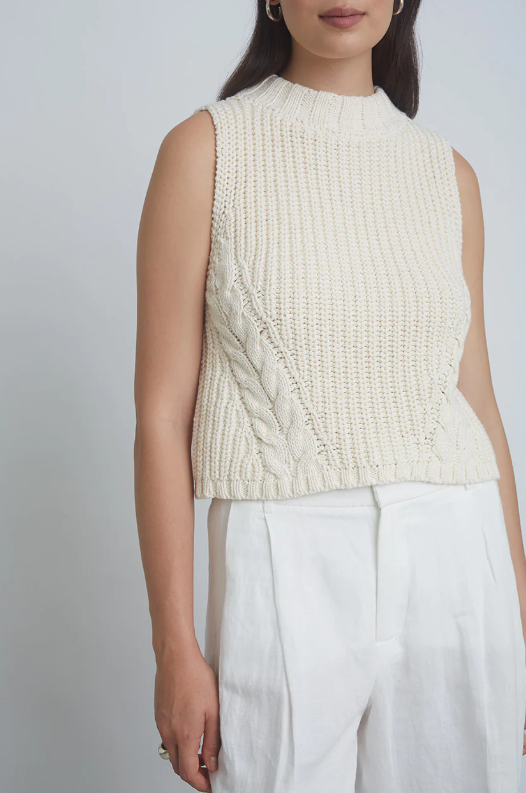 Eleven Six - Lily Tank in Ivory
