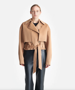Nanushka - Satoyo Outerwear in Camel