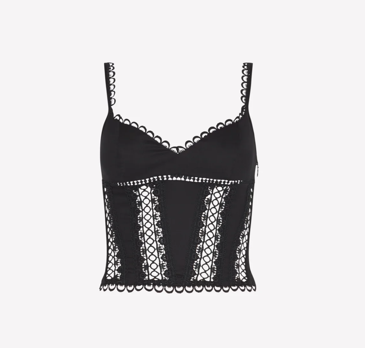 Charo Ruiz Ibiza - Top Poppy in Black