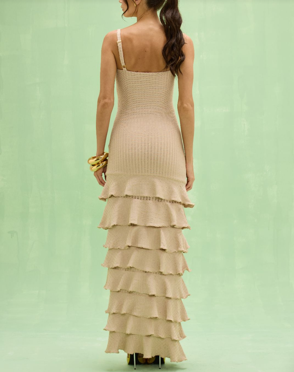 PatBo - Stella Mesh Maxi Dress