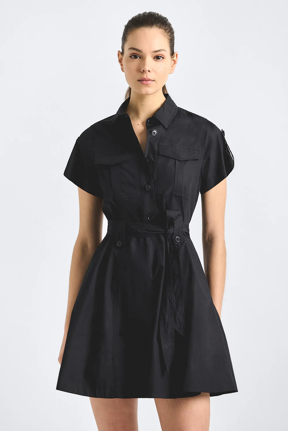 Derek Lam Crosby - Azora Poplin Shirt Dress
