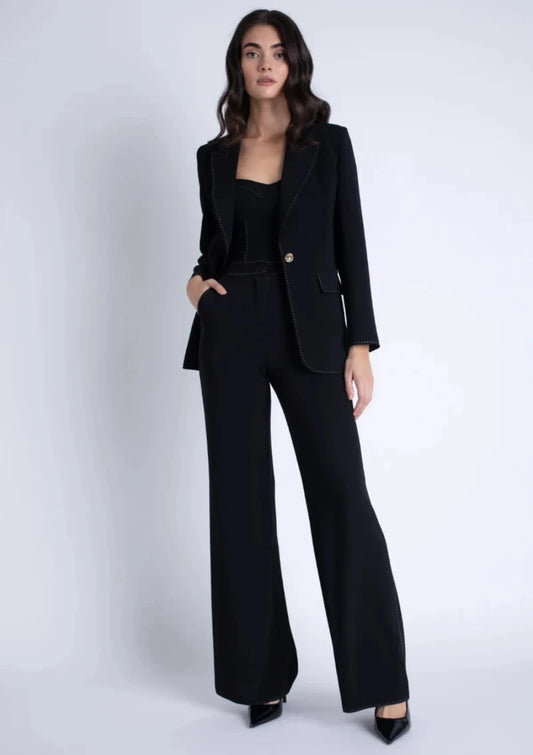 Karina Grimaldi - Zoe Blazer in Black