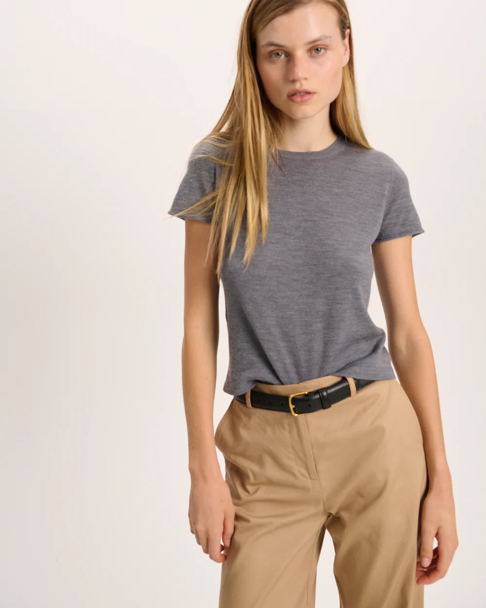 ATM - Extra Fine Merino Short Sleeve Classic Crewneck