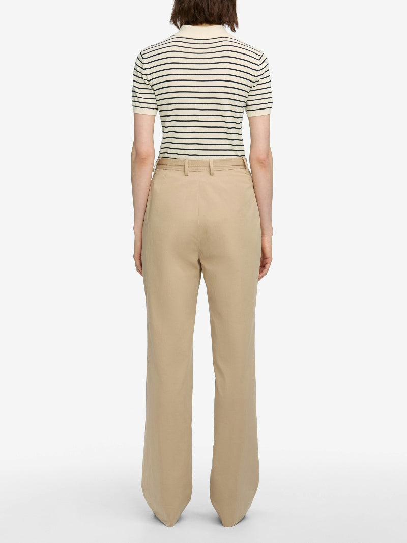 FRAME - The Keyhole Polo in Cream Multi