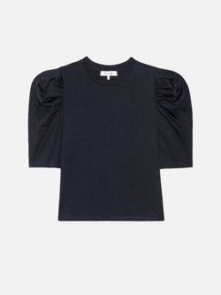 FRAME - The Drape Tee in Navy