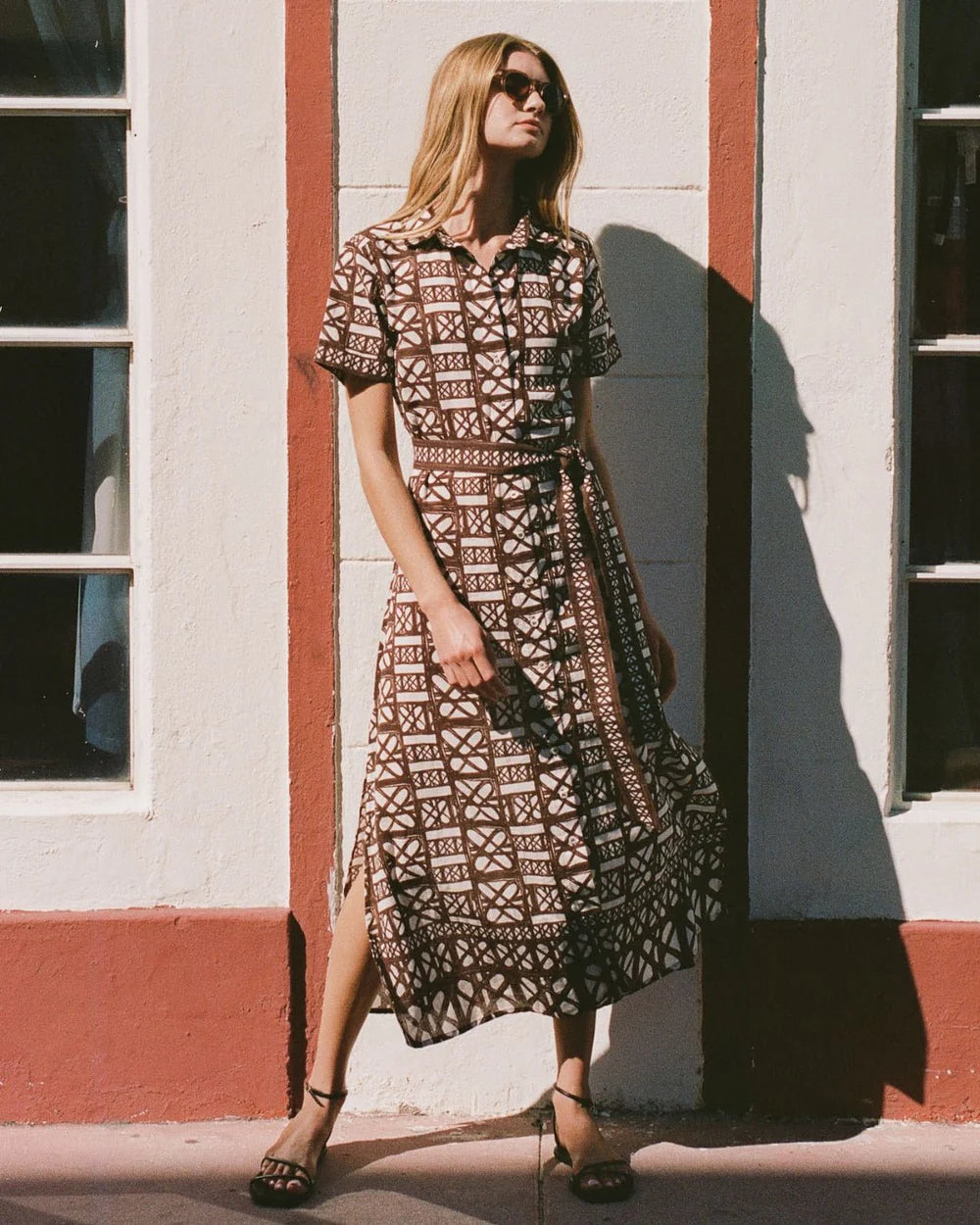 Omika - Amira Shirtdress in Nair Cacao
