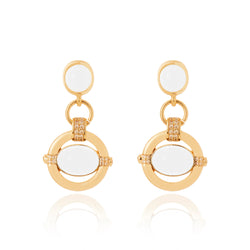 Cristina Sabatini - Cerchio Di Lusso Earrings