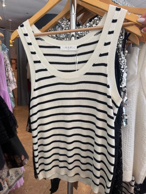 One Grey Day - Terra Tank in Ivory Combo