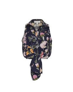 Cara Cara - Highland Top in Bloomsfield Navy