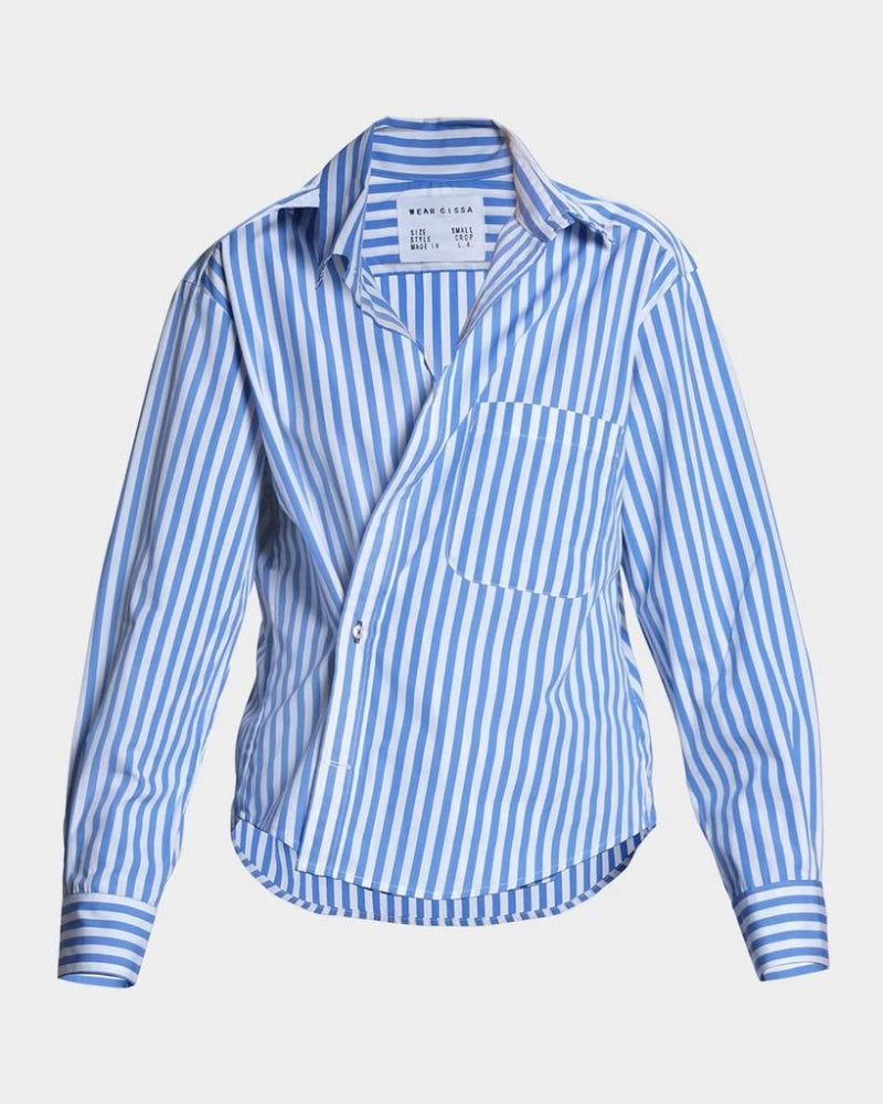 CISSA - The Daily Shirt in Cabana Stripe