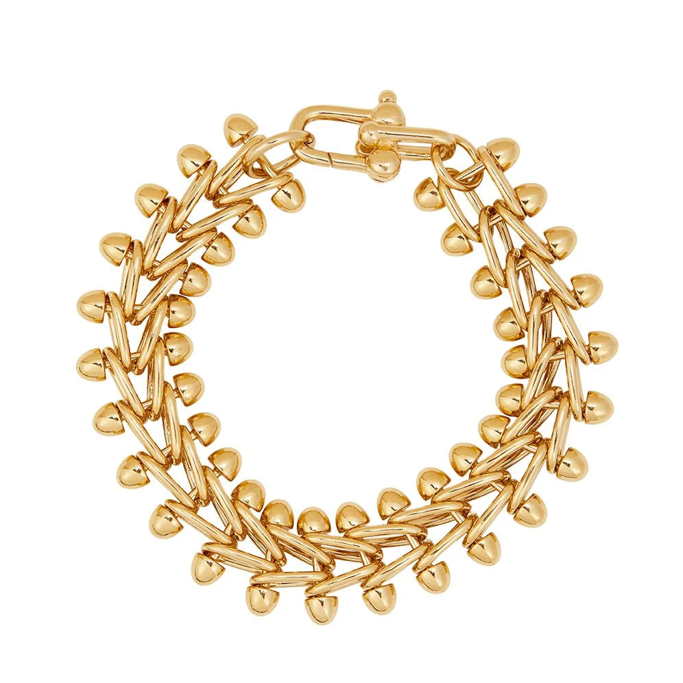 Lisa Smith - Gold Cleopatra Chain Bracelet