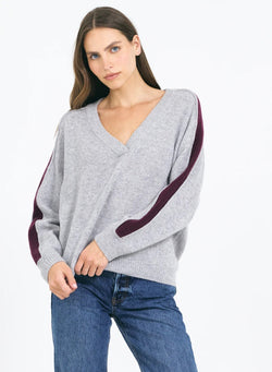 One Grey Day - Connie Cashmere VNeck