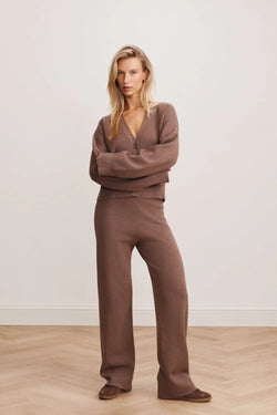 Lune Olly Regular Pants in Brown