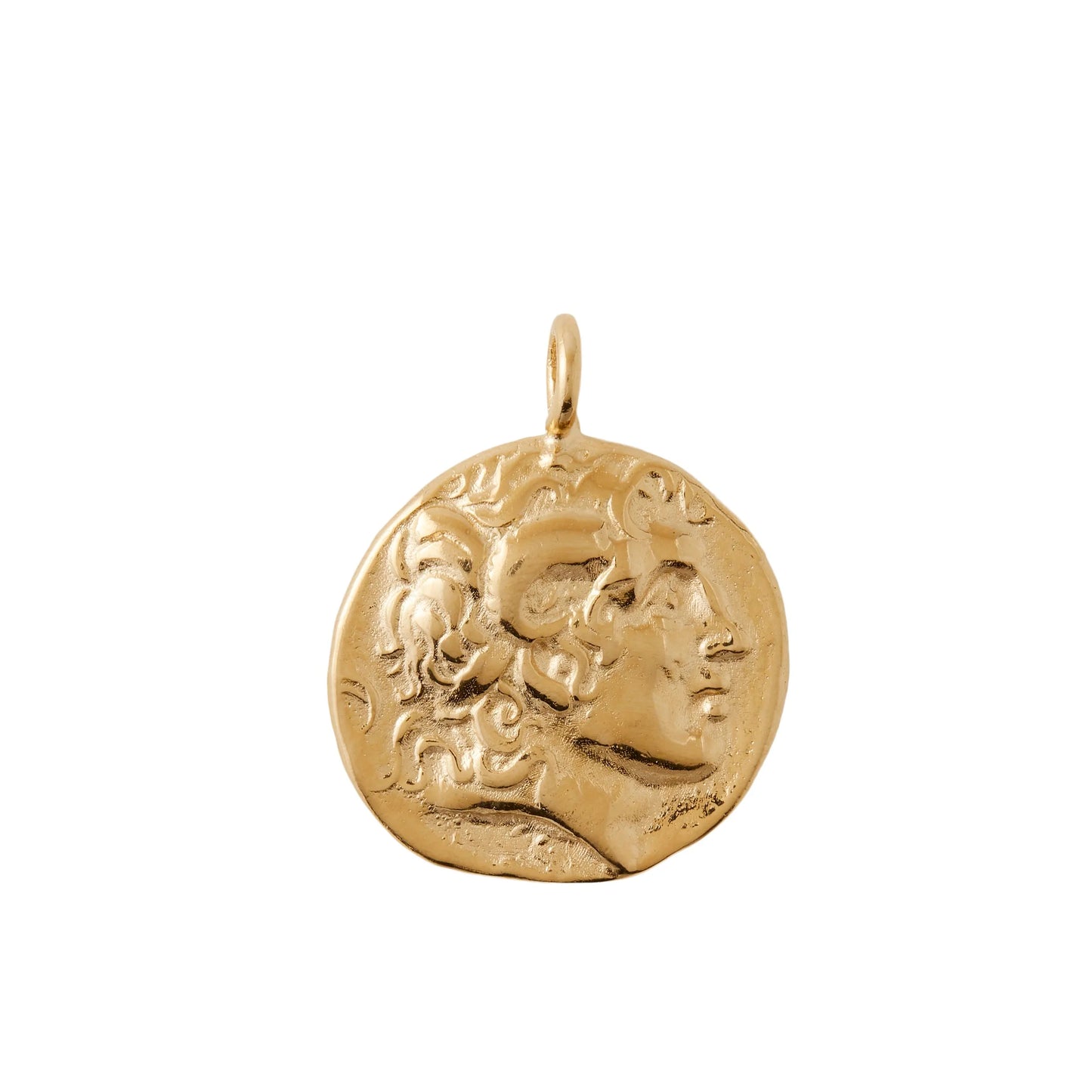 Lisa Smith - Gold Greek Roman Coin Pendant
