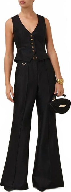 Zimmermann - Hypnotic Flare Pant in Black