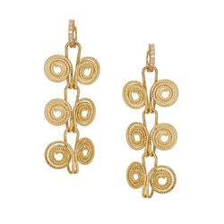 Lisa Smith - Isla Earrings w Huggies