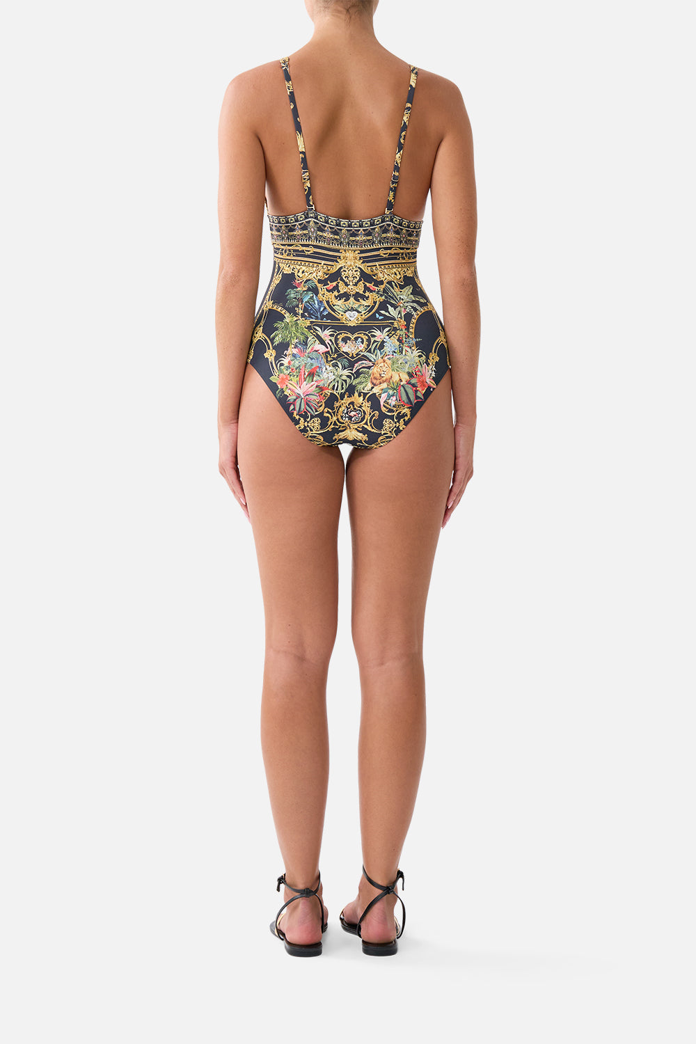 HIGH TRI ONE PIECE W FRONT TRIM