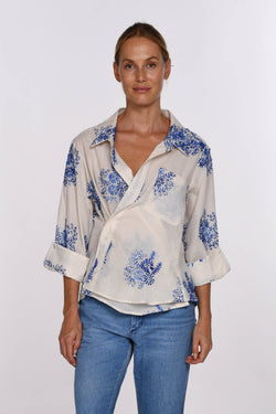 Cissa - The Overshirt Floret Handstitch