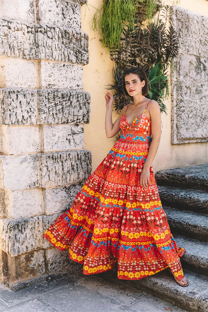 Cara Cara - Delilah Dress in Flowerbox Viva O Sol